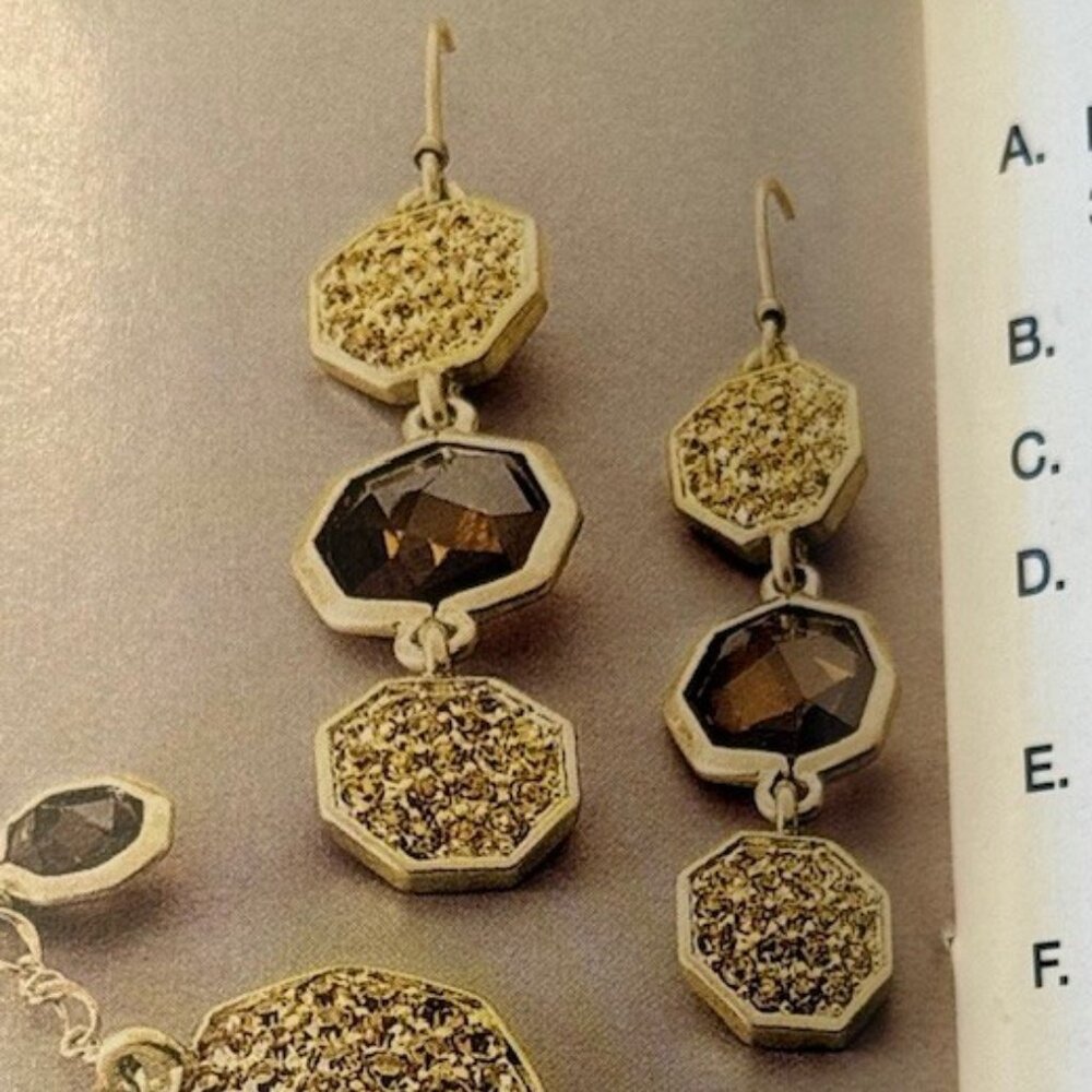 Lia Sophia "MINK" Earrings - Picture 7 of 7